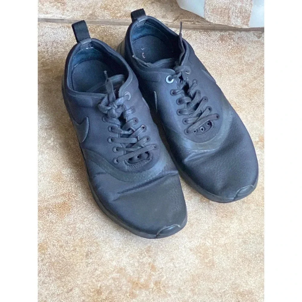 Pre-owned Nike Women's Air Max Thea Ultra Athletic  US 7 Black Running Sneakers - Picture 6 of 8
